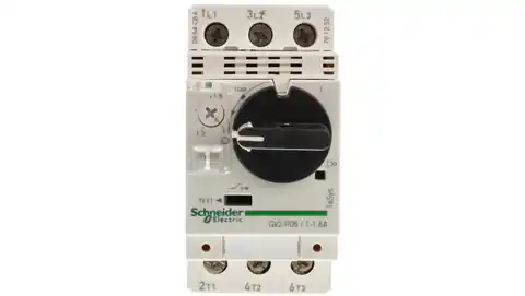 ⁨Motor circuit breaker 3P 0,55kW 1-1,6A GV2P06⁩ at Wasserman.eu