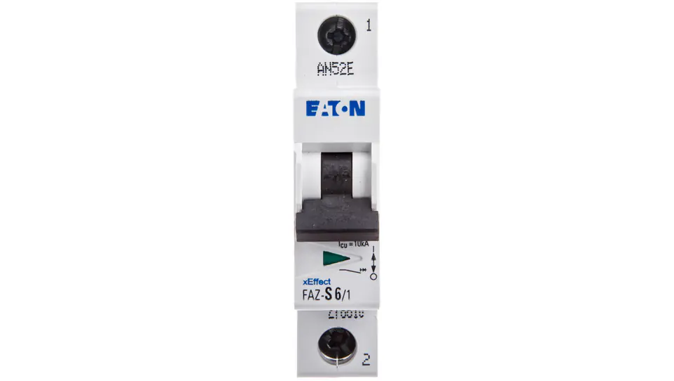 ⁨Over current circuit breaker 1P S 6A 15kA AC FAZ S6/1 278610⁩ at Wasserman.eu