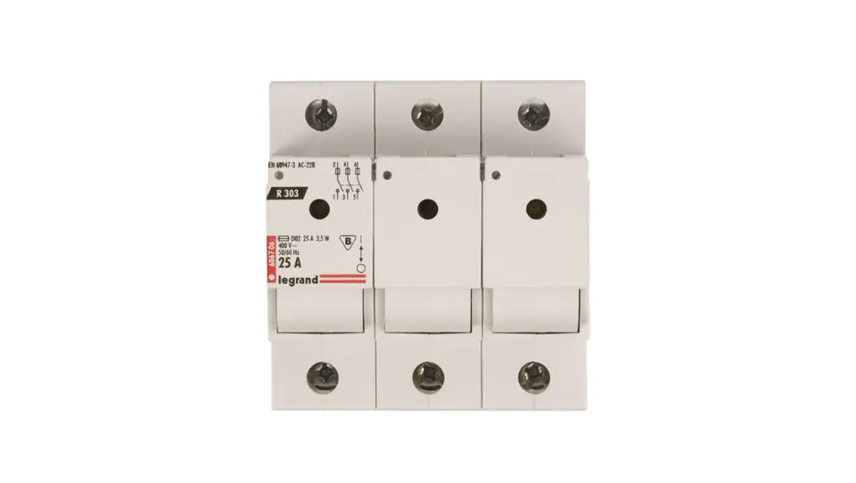 ⁨Fuse disconnector 3P 25A D02 R303 606706⁩ at Wasserman.eu