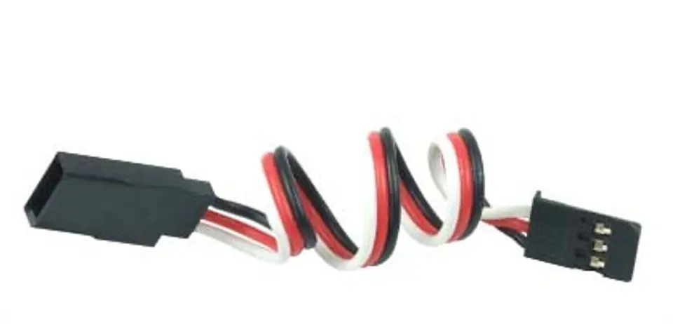 Przedłużacz serwa Futaba 90cm 26AWG prosty w sklepie Wasserman.eu