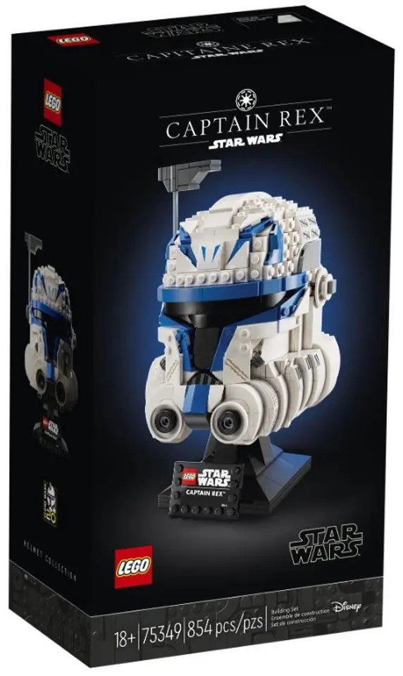 ⁨LEGO Star Wars TM 75349 Hełm kapitana Rexa⁩ w sklepie Wasserman.eu