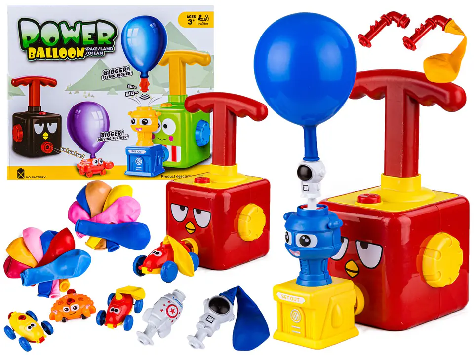 ⁨Wyrzutnia Balonów Balon Aerodynamiczny Czerwony Ptak⁩ w sklepie Wasserman.eu