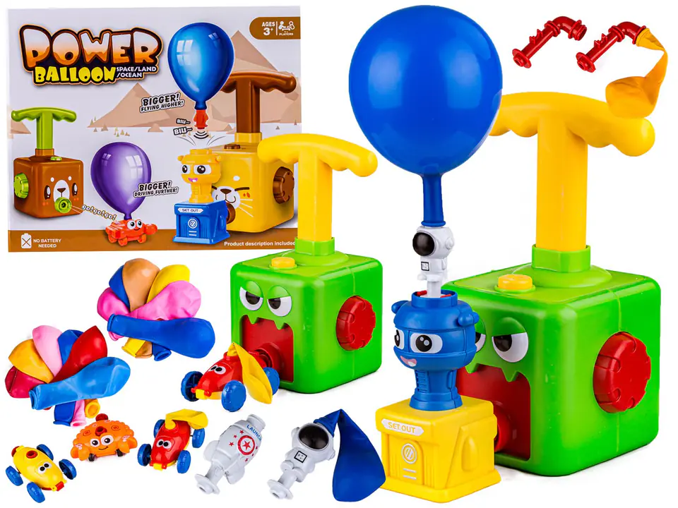 ⁨Wyrzutnia Balonów Balon Aerodynamiczny Zielony Potworek⁩ w sklepie Wasserman.eu