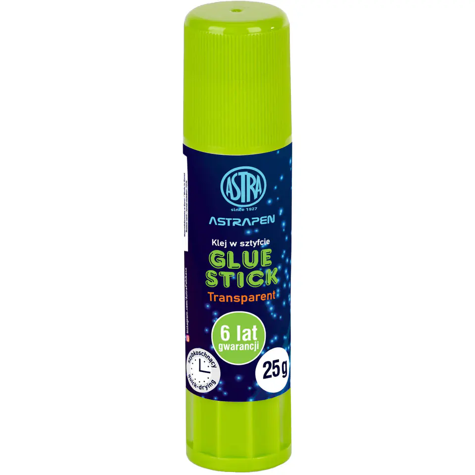 ⁨Klej szkolny w sztyfcie Glue Stick transparentny 25g. 401120006 ASTRA⁩ w sklepie Wasserman.eu