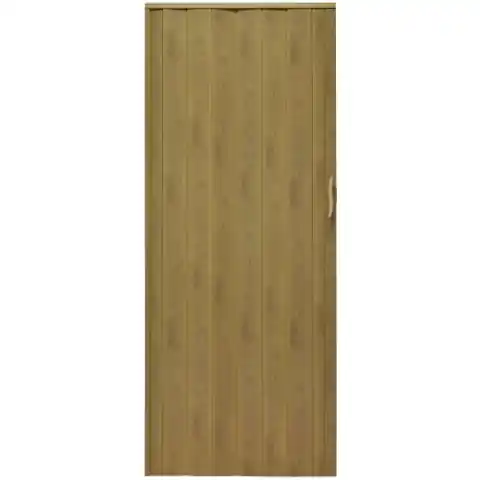 ⁨Drzwi harmonijkowe 001P JASNY DĄB MAT G - 80 cm⁩ w sklepie Wasserman.eu
