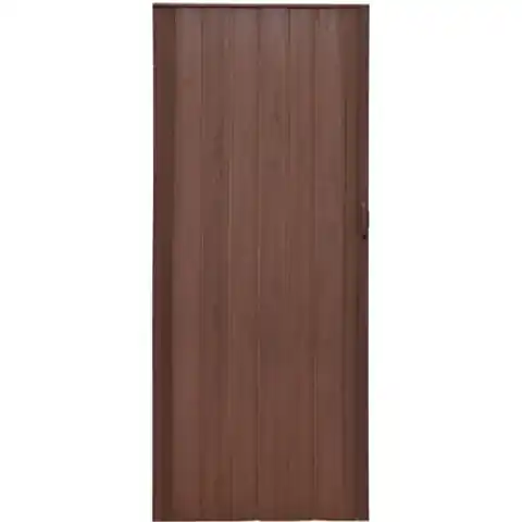 ⁨Drzwi harmonijkowe 004 01 wenge 90 cm⁩ w sklepie Wasserman.eu