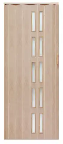 ⁨Drzwi harmonijkowe 005S DĄB SONOMA - 80 cm⁩ w sklepie Wasserman.eu