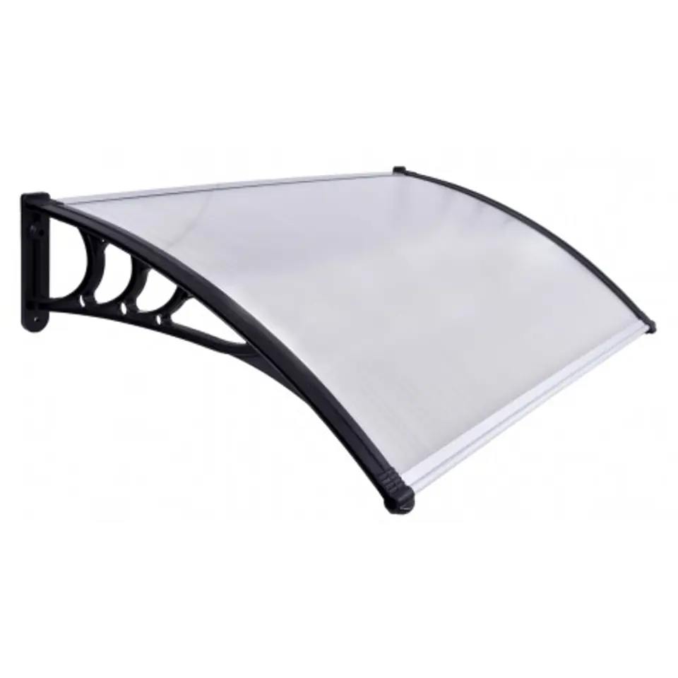 ⁨Daszek plastikowy Eko 80x150cm czarny⁩ w sklepie Wasserman.eu