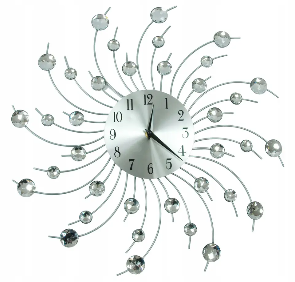 Zegar ścienny Cristal Cloud - 50 cm w sklepie Wasserman.eu