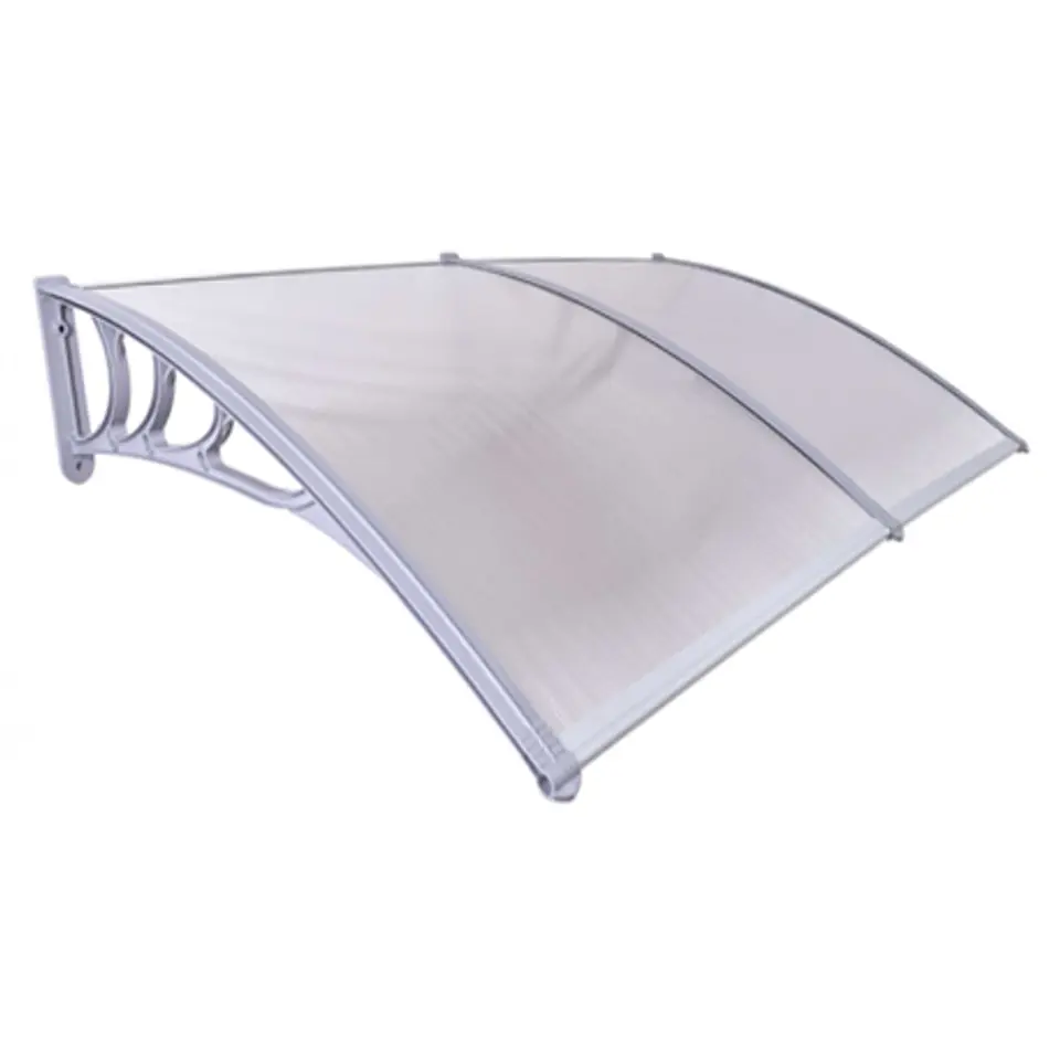 ⁨Daszek plastikowy MAKO DUO 100x200cm szary⁩ w sklepie Wasserman.eu