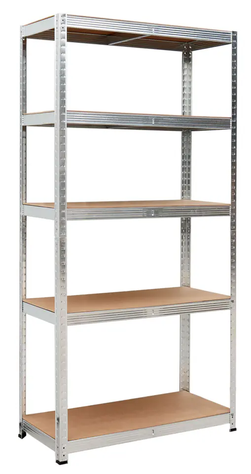 Regał magazynowy 5 poziomów 875 kg 180 x 90 x 40 cm w sklepie Wasserman.eu