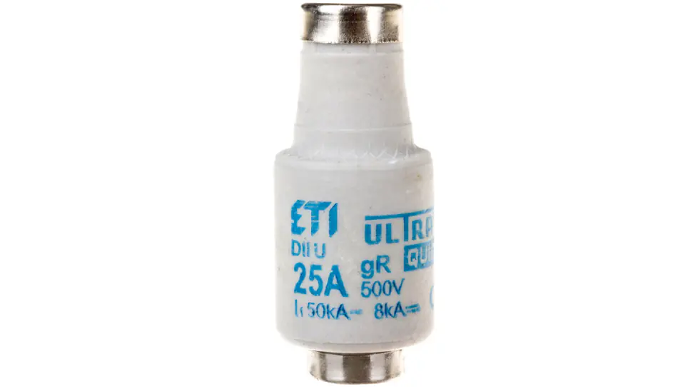 ⁨Fuse insert 25A DII gR 500V DIIUQ25A E27 004322007⁩ at Wasserman.eu