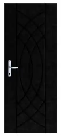 ⁨Tapicerka drzwiowa Elle 1 Czarny 95 cm⁩ w sklepie Wasserman.eu