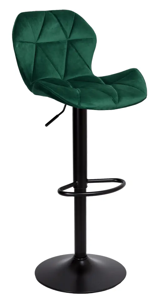 Hoker barowy Gordon Black ciemnozielony Velvet w sklepie Wasserman.eu