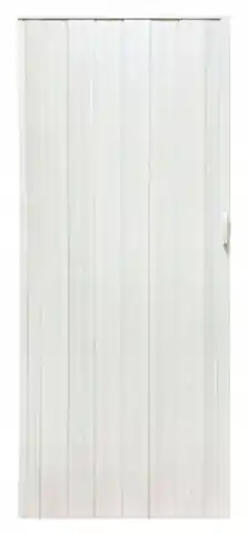 ⁨Drzwi harmonijkowe 004-100-04 biały dąb 100 cm⁩ w sklepie Wasserman.eu