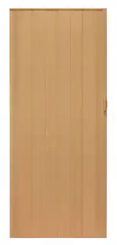 ⁨Drzwi harmonijkowe 004-100-02 jasny dąb 100 cm⁩ w sklepie Wasserman.eu