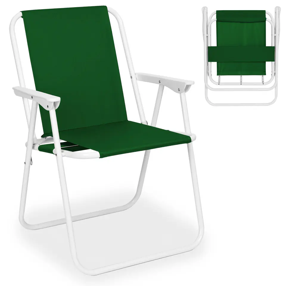 ⁨Krzesło turystyczne składane Alan zielony⁩ w sklepie Wasserman.eu