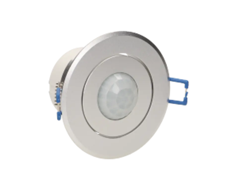 ⁨Motion sensor 360st. IP20, 1200W, aluminum, for suspended ceilings, sensor position adjustment⁩ at Wasserman.eu