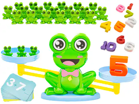 ⁨Game Learning to Count - Balance Weighing Weighing Frog - Frog Balance⁩ at Wasserman.eu