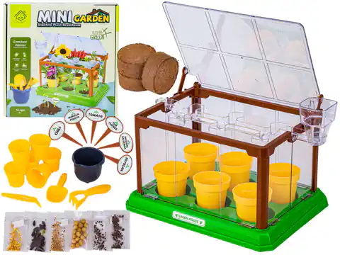 ⁨Szklarnia Dla Dzieci, Mini Ogród, Ogródek + Akcesoria⁩ w sklepie Wasserman.eu