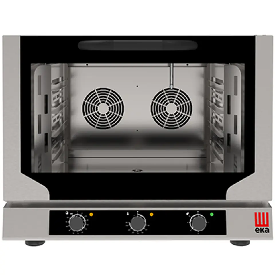 ⁨Piec konwekcyjno parowy z nawilżaniem 4 x GN 1/1 6.4 kW 400 V⁩ w sklepie Wasserman.eu