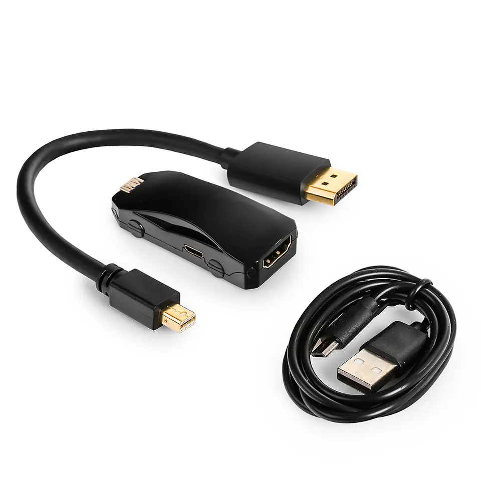 ⁨Konwerter DP na HDMI Spacetronik SPH-C02⁩ w sklepie Wasserman.eu