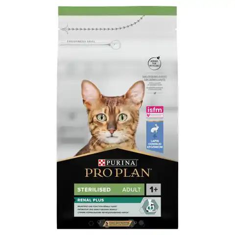 ⁨PURINA Pro Plan Sterilised Renal Plus - dry cat food - 1.5 kg⁩ at Wasserman.eu