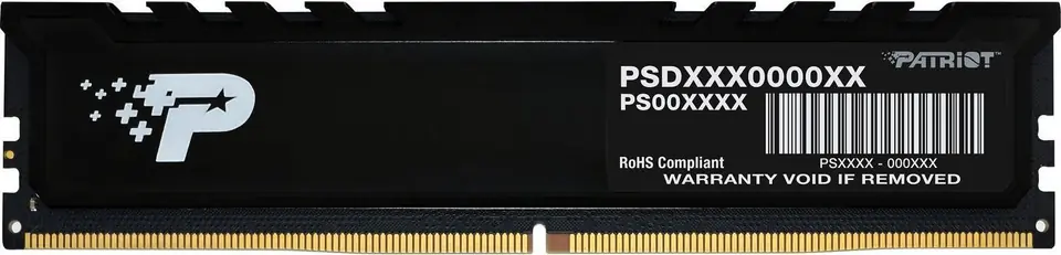 ⁨Patriot Memory Signature Premium PSP516G560081H1 memory module 16 GB 1 x 16 GB DDR5 4800 MHz⁩ at Wasserman.eu