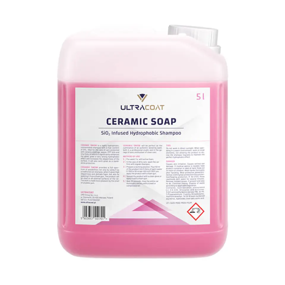 ⁨Ultracoat Ceramic Soap 5L⁩ w sklepie Wasserman.eu