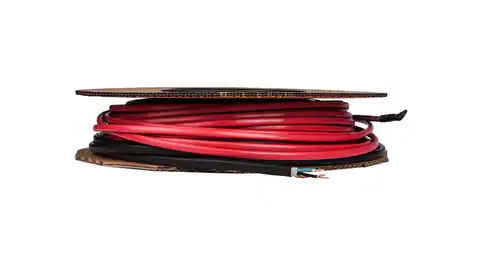 ⁨Kabel grzejny jednostronnie zasilany DEVIflex 18T/230V 18W/m 37m 140F1241⁩ w sklepie Wasserman.eu