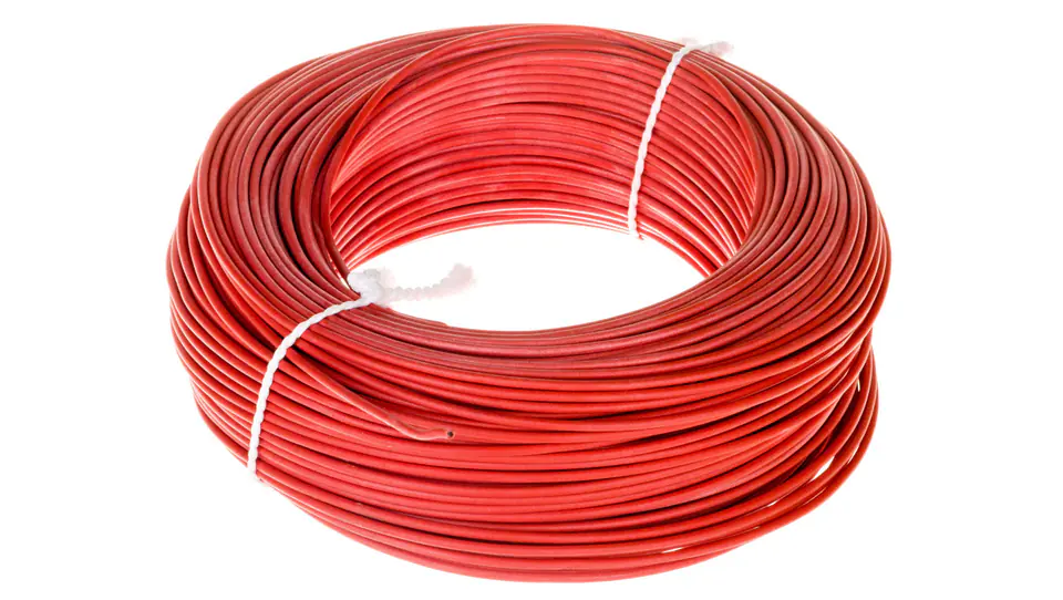 ⁨Silicone cable OLFLEX HEAT 180 SiF 1x1 red 0050104 /100m/⁩ at Wasserman.eu