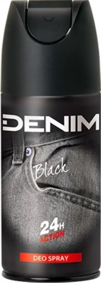 ⁨Denim Black Deodorant Spray 150ml⁩ at Wasserman.eu