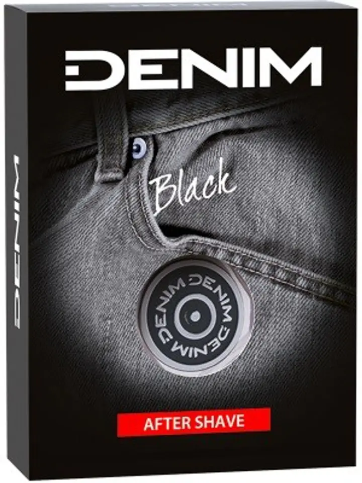 ⁨DENIM Płyn po goleniu Black 100ml⁩ w sklepie Wasserman.eu