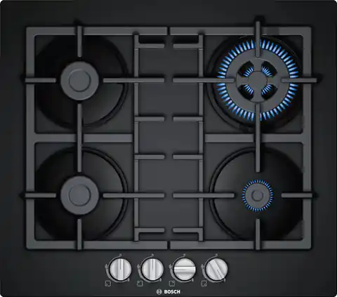 ⁨Bosch Serie 6 PCH6A5M90 hob Stainless steel Built-in Gas 4 zone(s)⁩ at Wasserman.eu