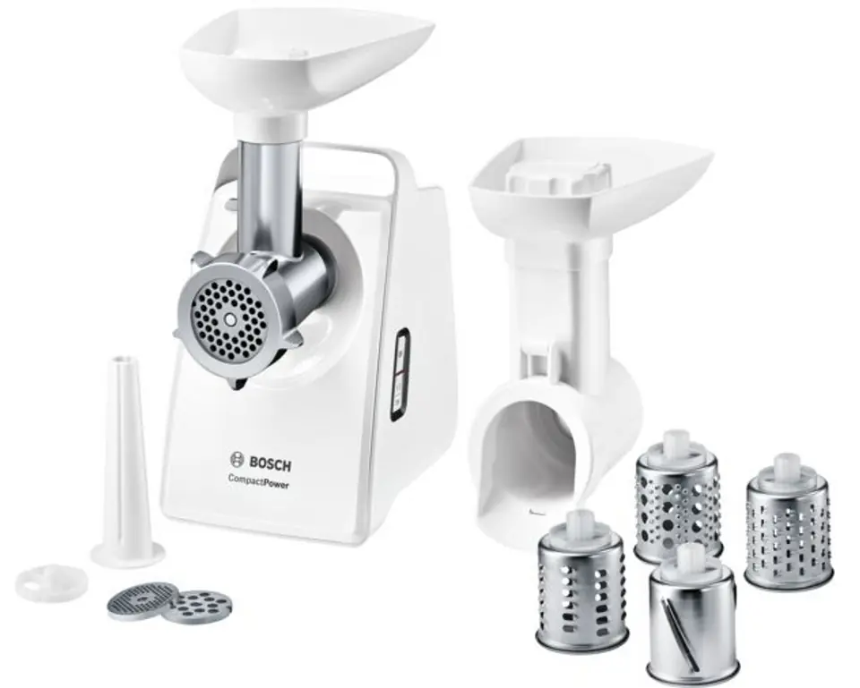 ⁨Bosch MFW3X14W mincer 500 W White⁩ at Wasserman.eu