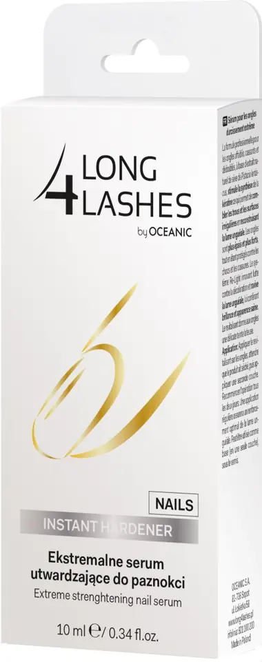 4 Long Lashes Nails Ekstremalne Serum utwardzające paznokcie 10ml w sklepie Wasserman.eu