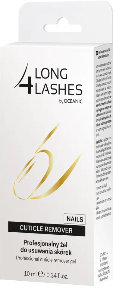 4 Long Lashes Nails Profesjonalny Żel do usuwania skórek 10ml w sklepie Wasserman.eu