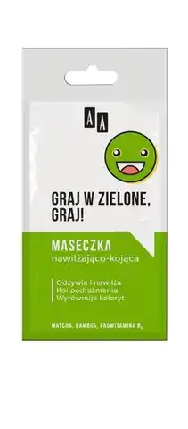 ⁨AA   Emoji Maseczka nawilżająco-kojąca 8ml saszetka⁩ w sklepie Wasserman.eu