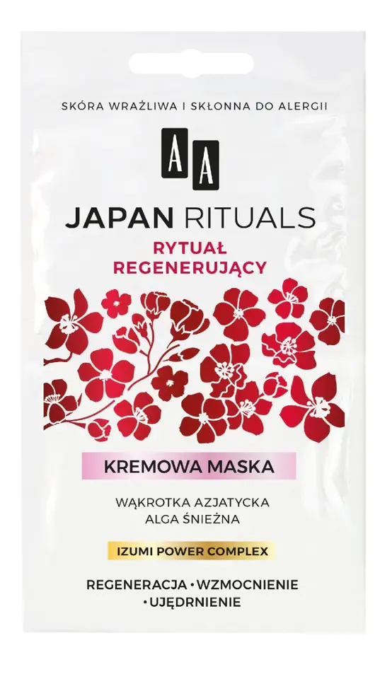 AA Japan Rituals Maska kremowa na twarz Rytuał Regenerujący 4mlx2 w sklepie Wasserman.eu