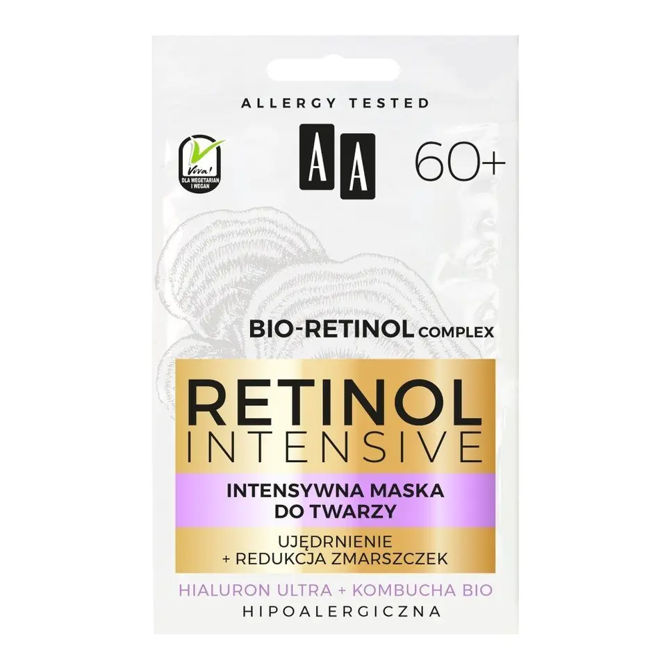 AA RETINOL Maseczka 60+ Ujędrniająca 5ml w sklepie Wasserman.eu