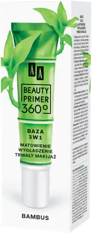 ⁨AA Beauty Primer 360 Baza pod makijaż 3w1 Bambus 30ml⁩ w sklepie Wasserman.eu