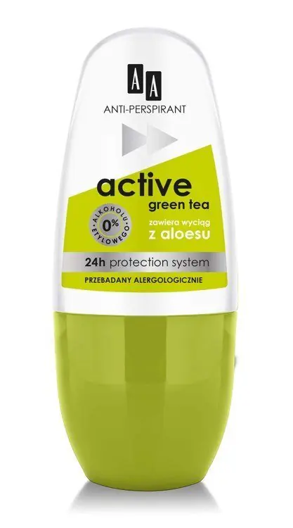 AA Dezodorant roll-on Active Green Tea 50ml w sklepie Wasserman.eu