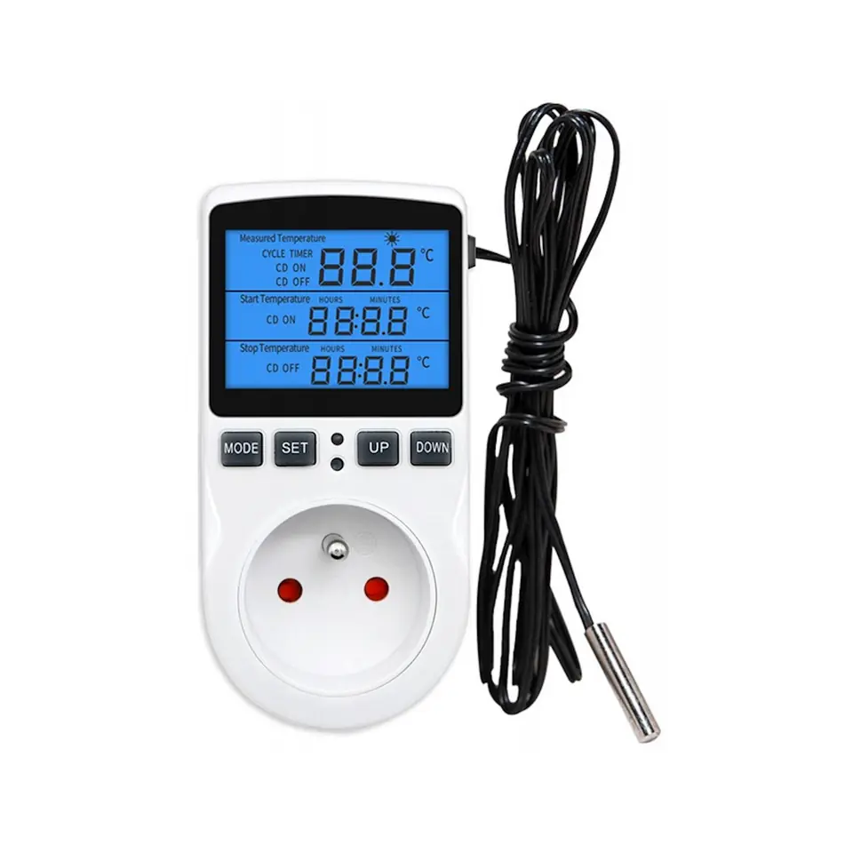 Termostat z gniazdem 230V E6185 w sklepie Wasserman.eu