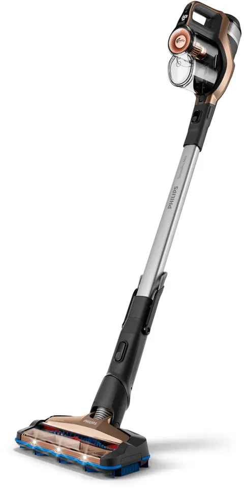 ⁨Philips SpeedPro Max XC7041/01 stick vacuum/electric broom Bagless 0.6 L Silver⁩ at Wasserman.eu