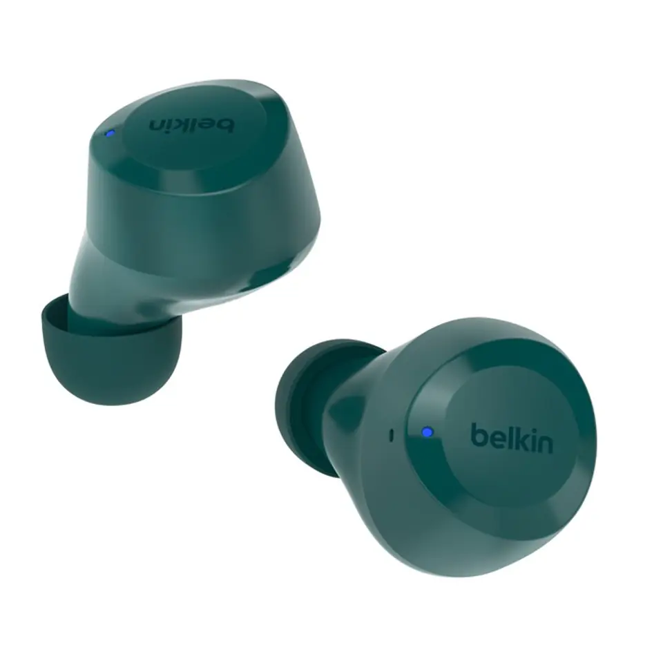 ⁨Słuchawki bezprzewodowe douszne Belkin SoundForm Bolt True Wireless Earbuds BT5.2 IPX4 Teal⁩ w sklepie Wasserman.eu