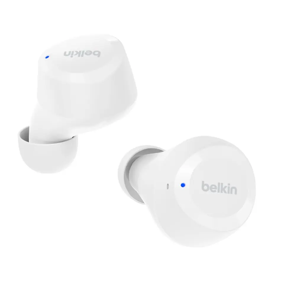 ⁨Słuchawki bezprzewodowe douszne Belkin SoundForm Bolt True Wireless Earbuds BT5.2 IPX4 White⁩ w sklepie Wasserman.eu