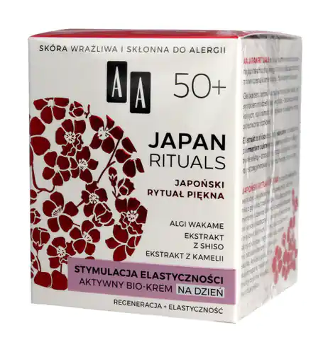 ⁨AA Japan Rituals 50+ Aktywny Bio-Krem na dzień - stymulacja elastyczności 50ml⁩ w sklepie Wasserman.eu