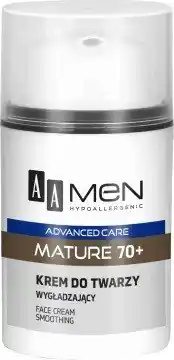 ⁨AA Men Advanced Care Mature 70+ Krem do twarzy wygładzający 50ml⁩ w sklepie Wasserman.eu