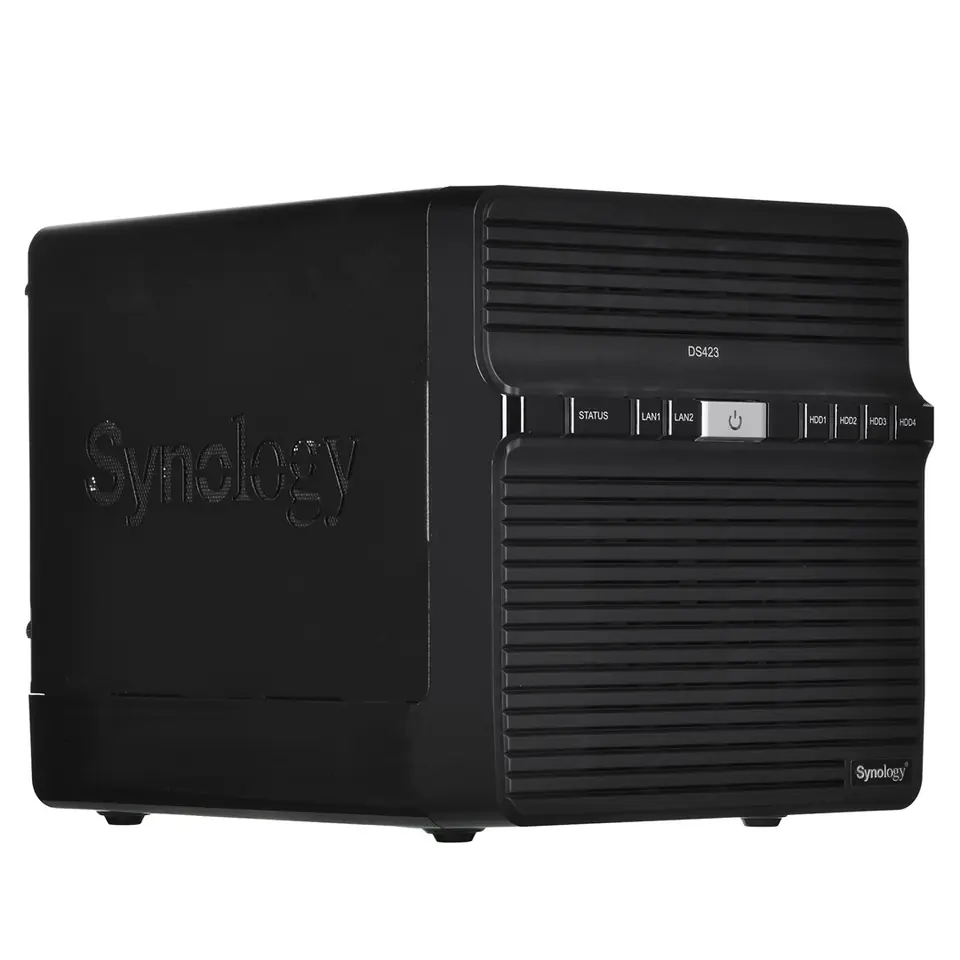 ⁨Synology DiskStation DS423 NAS/storage server Ethernet LAN Black RTD1619B⁩ at Wasserman.eu