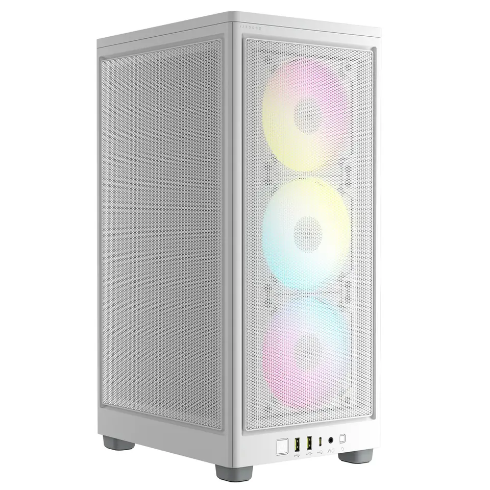 ⁨Obudowa Corsair iCUE 2000D RGB AIRFLOW  White⁩ w sklepie Wasserman.eu